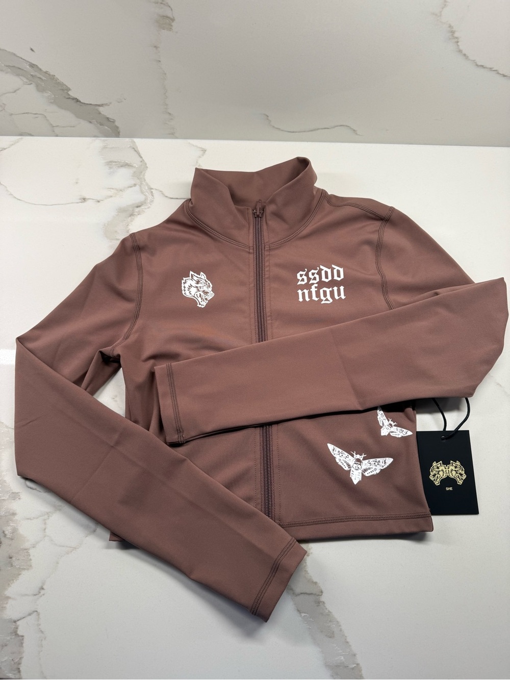 NWT 🐺 Darc Sport SHE Guidance Tana Energy Zip Mockneck ~Size S #35/500